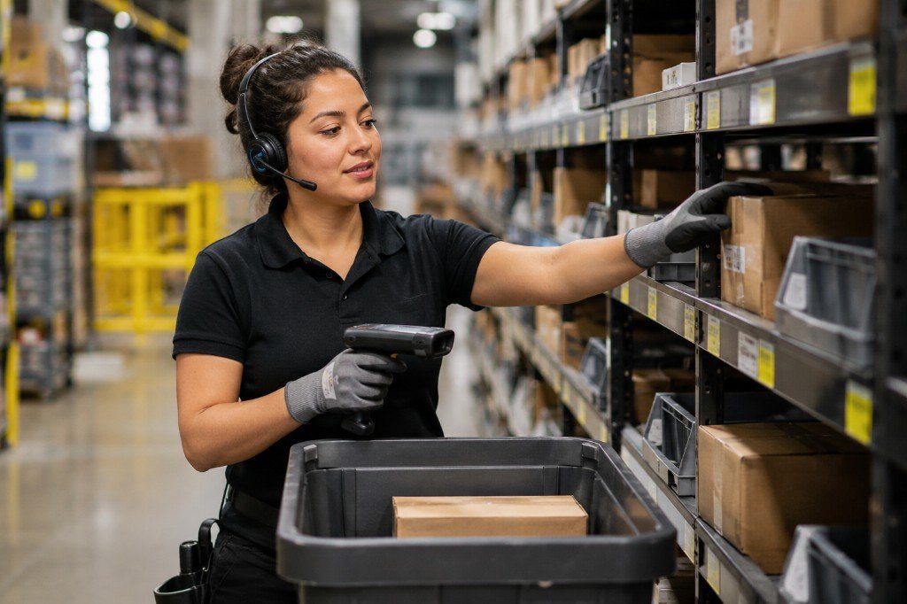 Rosa D., warehouse associate